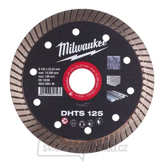 Milwaukee Diamantový kotouč DHTS 125 - 1ks