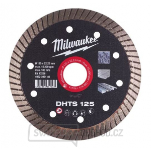 Milwaukee Diamantový kotouč DHTS 125 - 1ks gallery main image