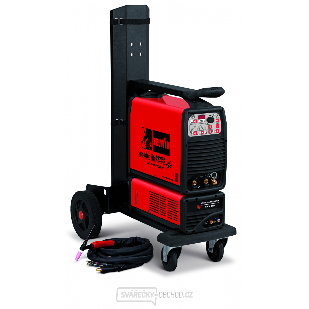 Svářečka TIG Superior TIG 422 AC/DC - HF/LIFT R.A. Telwin 