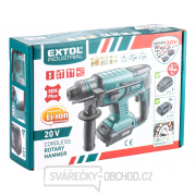 Kladivo vrtací aku SHARE20V, 1,7J, SDS plus, BRUSHLESS, 20V Li-ion, 2000mAh Kladivo vrtací aku SHARE20V, 1,7J, SDS plus, BRUSHLESS, 20V Li-ion, 2000mAh náhled