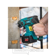 Kladivo vrtací aku SHARE20V, 1,7J, SDS plus, BRUSHLESS, 20V Li-ion, 2000mAh náhled