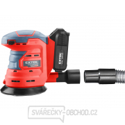 Sada aku nářadí SHARE20V v tašce, 7ks - vrtačka, úhlová bruska, ocaska, excentrická bruska, 2x baterie náhled