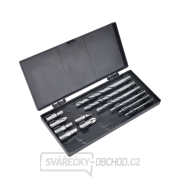 Sada aku nářadí SHARE20V v tašce, 7ks - vrtačka, úhlová bruska, ocaska, excentrická bruska, 2x baterie náhled