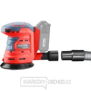 Aku excentrická bruska Extol Premium SHARE20V, 20V Li-ion, bez baterie a nabíječky, 125mm náhled