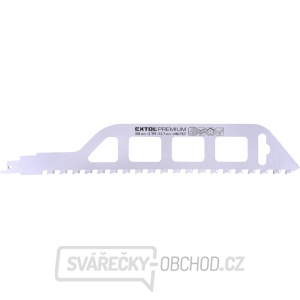 Plátek do pily ocasky s SK zuby, 305x50x1,5mm Plátek do pily ocasky s SK zuby, 305x50x1,5mm gallery main image