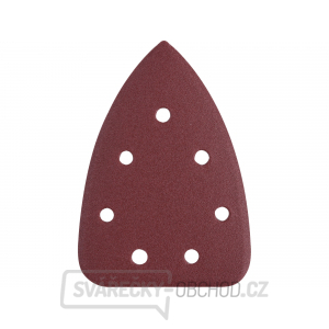 Papíry brusné delta, suchý zip, bal. 10ks, 140x100mm, P60 Papíry brusné delta, suchý zip, bal. 10ks, 140x100mm, P60 gallery main image