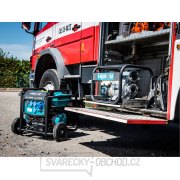 Elektrocentrála benzínová 17HP/8,2kW, podvozek, elektrický start Elektrocentrála benzínová 17HP/8,2kW, podvozek, elektrický start náhled