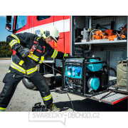 Elektrocentrála benzínová 17HP/8,2kW, podvozek, elektrický start náhled