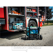 Elektrocentrála benzínová 17HP/8,2kW, podvozek, elektrický start náhled