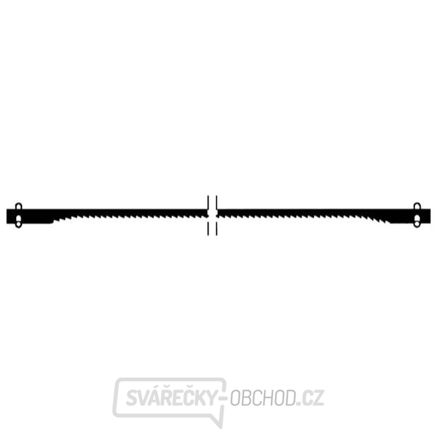 Proxxon Micromot Pilový list s příčným kolíkem, normálně ozubená, Tenké materiály, měkké a tvrdé dřevo - 12ks gallery main image