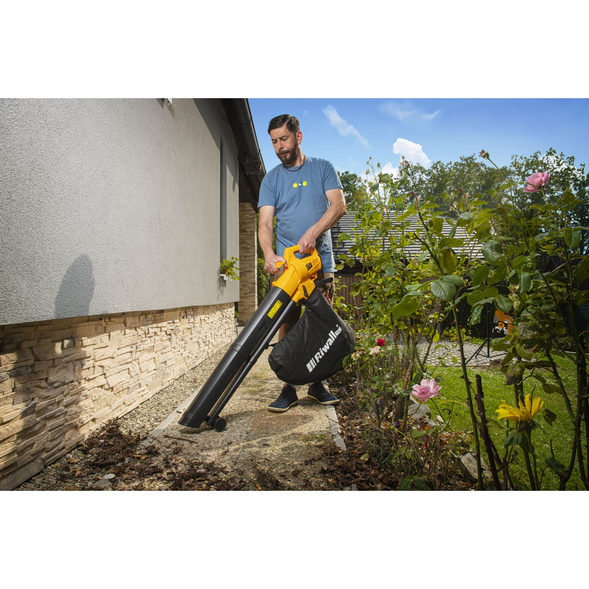 Riwall PRO REBV 3200 e vysavač/foukač s elektrickým motorem 3200 W Náhled