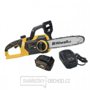 Riwall PRO RACS 2520i SET aku řetězová pila 20 V s bezuhlíkovým motorem + 4Ah baterie + nabíječka Riwall PRO RACS 2520i SET aku řetězová pila 20 V s bezuhlíkovým motorem + 4Ah baterie + nabíječka gallery main image
