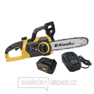 Riwall PRO RACS 2520i SET aku řetězová pila 20 V s bezuhlíkovým motorem + 4Ah baterie + nabíječka Riwall PRO RACS 2520i SET aku řetězová pila 20 V s bezuhlíkovým motorem + 4Ah baterie + nabíječka gallery main image