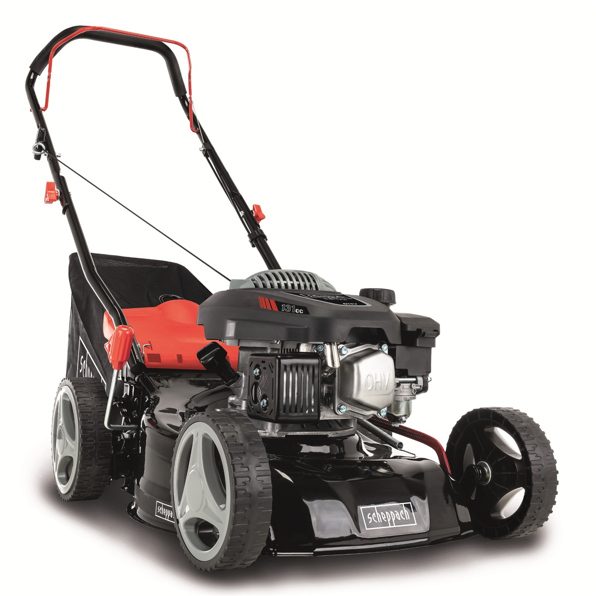 Levně Benzínová sekačka na trávu Scheppach MP 132-42 2v1 bez pojezdu 5911248903