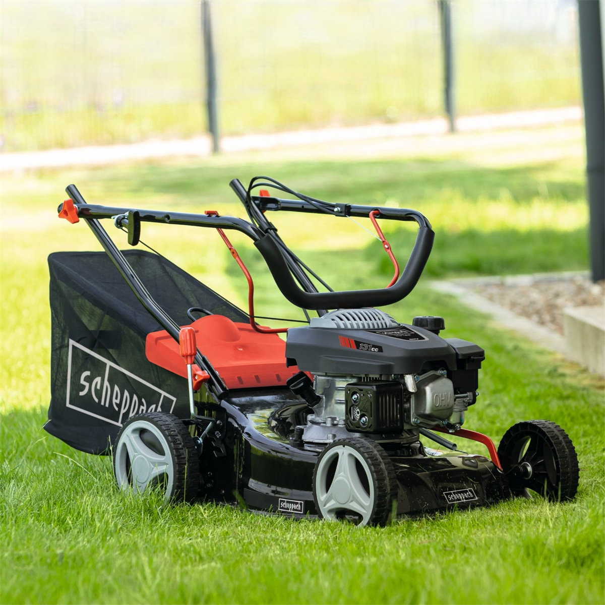 Benzínová sekačka na trávu Scheppach MP 132-42 2v1 bez pojezdu Náhled