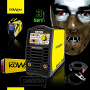 KOWAX GeniArc® 160EVO + 3m Kabely + Kukla + Elektrody 2.5mm/2.5kg Náhled