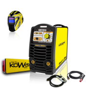 KOWAX GeniArc® 160EVO + 3m Kabely + Kukla + Elektrody 2.5mm/2.5kg Náhled
