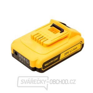 Akumulátorová baterie Li-Ion 20 V / 2 Ah ADLER 3411.2 Akumulátorová baterie Li-Ion 20 V / 2 Ah ADLER 3411.2 gallery main image