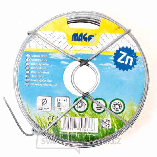 Vázací drát Zn 1,2mm - 25m