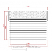 Dřevěný domek SOLID TOMAS 464 x 301 cm (P88904) Náhled