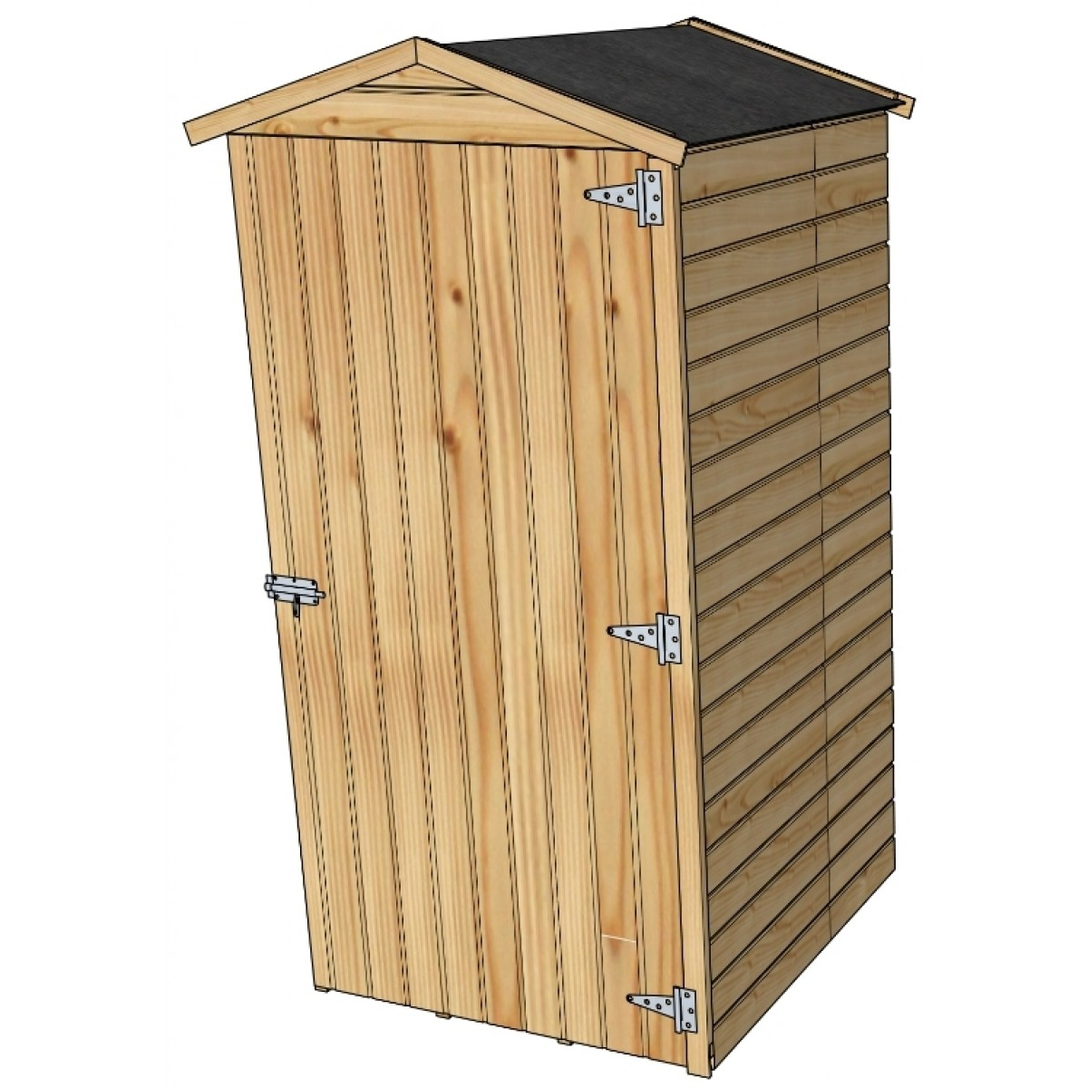 LANIT PLAST Dřevěný domek SOLID ANITA 1 - 90 x 96 cm (S879-1)