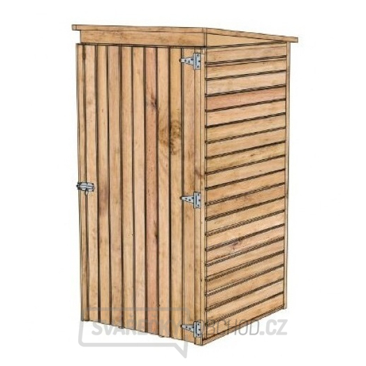 Dřevěný domek SOLID DEBORA 1 - 90 x 96 cm (S8581-1)