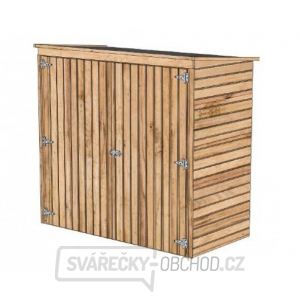 dřevěný domek SOLID DEBORA 2 - 90 x 183 cm (S8582-1)