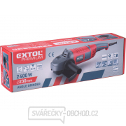 Bruska úhlová, otočná rukojeť, 230mm, 2400W náhled