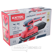 Vibrační bruska Extol Premium, 200W náhled