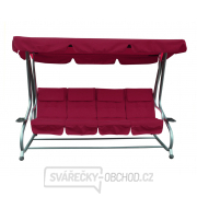 Zahradní houpačka MILANO Vínová Zahradní houpačka MILANO Vínová gallery main image