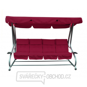 Zahradní houpačka MILANO Vínová Zahradní houpačka MILANO Vínová gallery main image