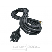 Flexo šňůra gumová 3x2,5mm2 3m černá Geti gallery main image