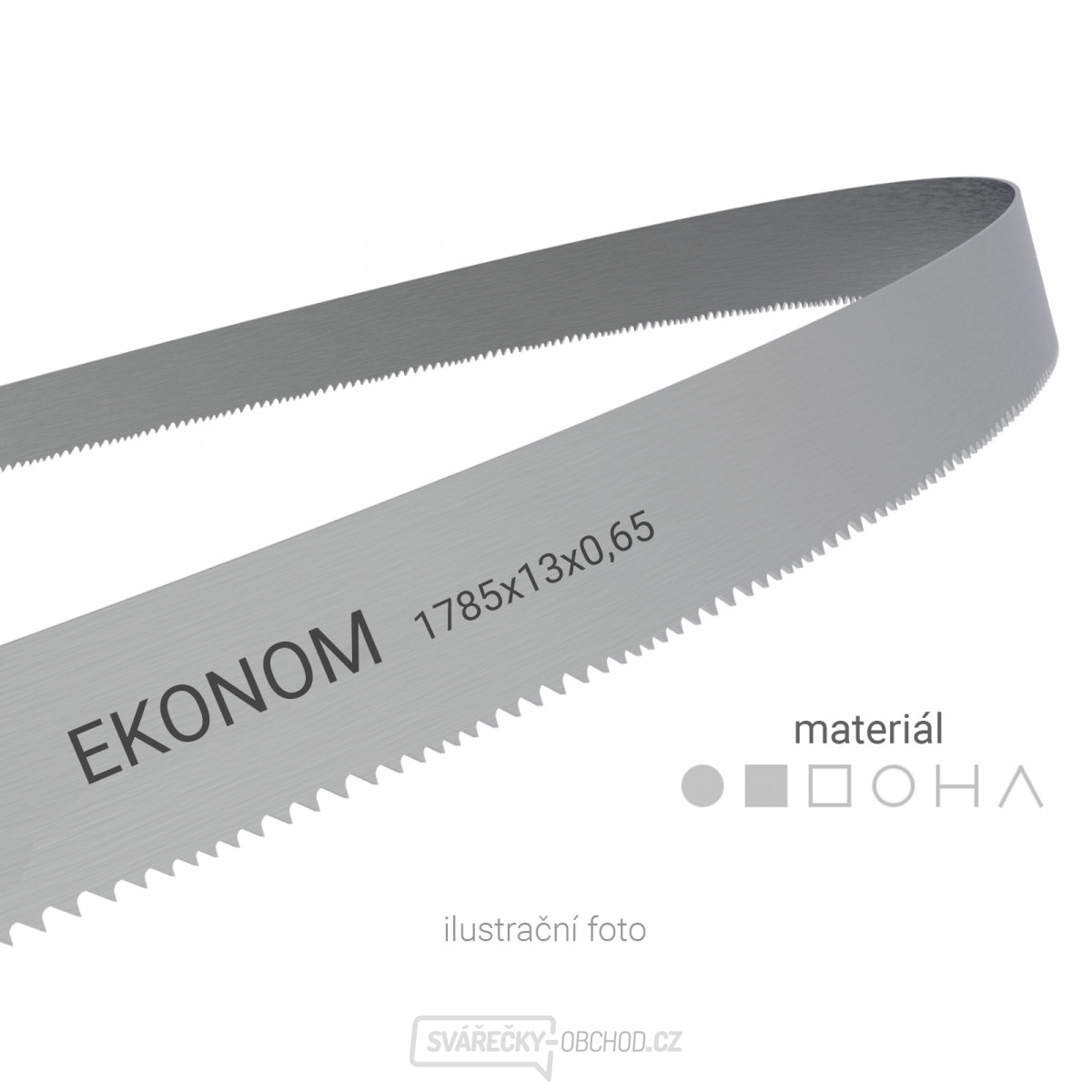 Pilový pás Wikus EKONOM 1785x13x0,65mm (pro PMS 150/170 MO, 150/170 MO-S) 10-14z