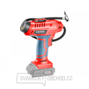 Aku kompresor EXTOL SHARE20V, 20V Li-ion, bez baterie a nabíječky Aku kompresor EXTOL SHARE20V, 20V Li-ion, bez baterie a nabíječky gallery main image