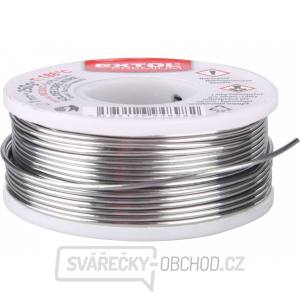 drát pájecí trubičkový Sn60/Pb40, O 1mm, 100g gallery main image