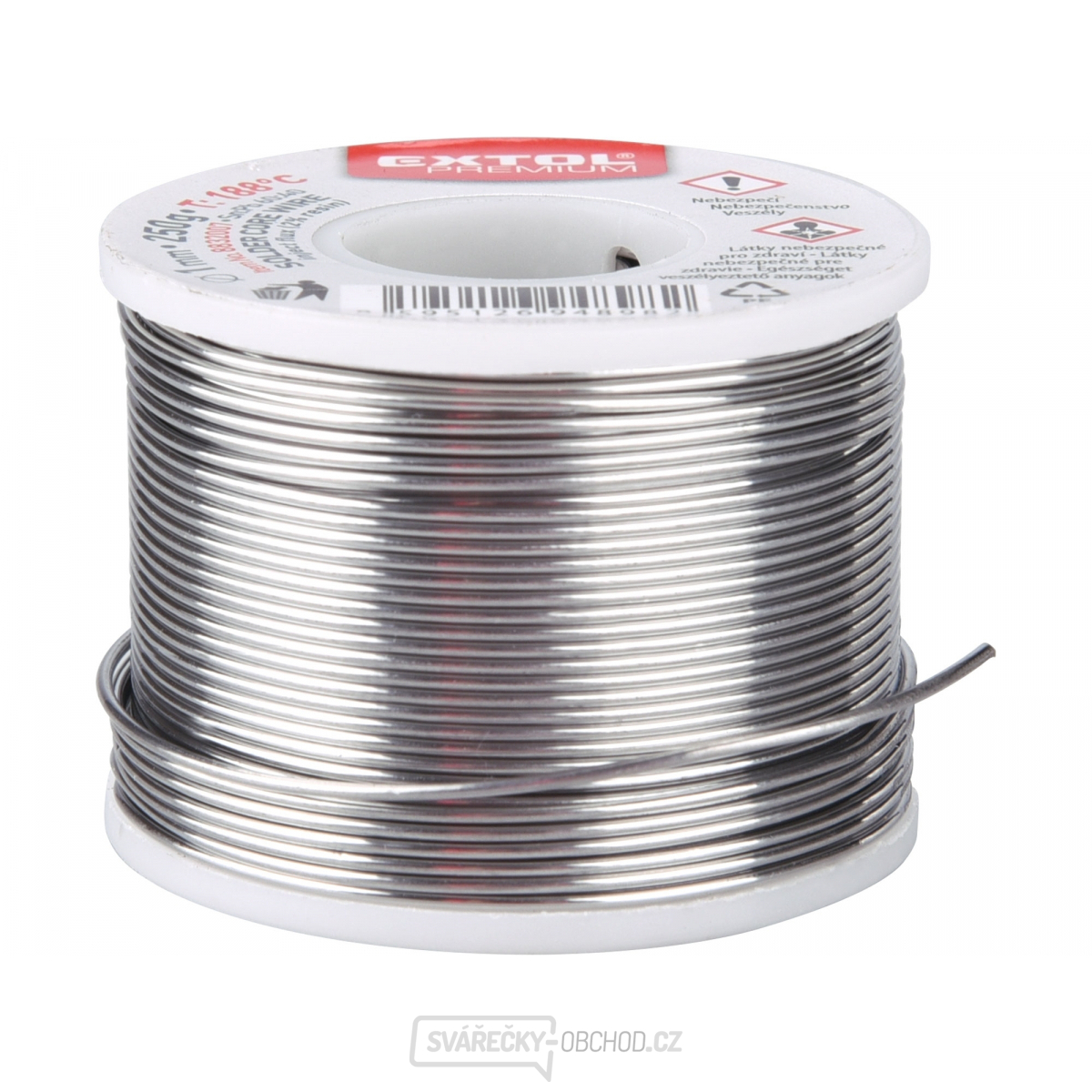 drát pájecí trubičkový Sn60/Pb40, O 1mm, 250g