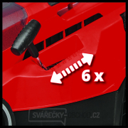 Aku sekačka na trávu GE-CM 36/37 Li (2x3,0Ah) Náhled