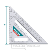 Úhloměr, 180x180mm Náhled
