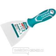 Špachtle, 80mm, industrial, nerezová ocel, tepelně tvrzeno a leštěno gallery main image