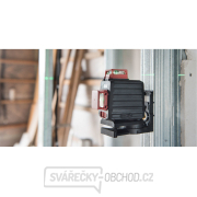 Laser zelený 2D liniový, křížový samonivelační náhled