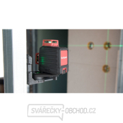 Laser zelený 2D liniový, křížový samonivelační náhled