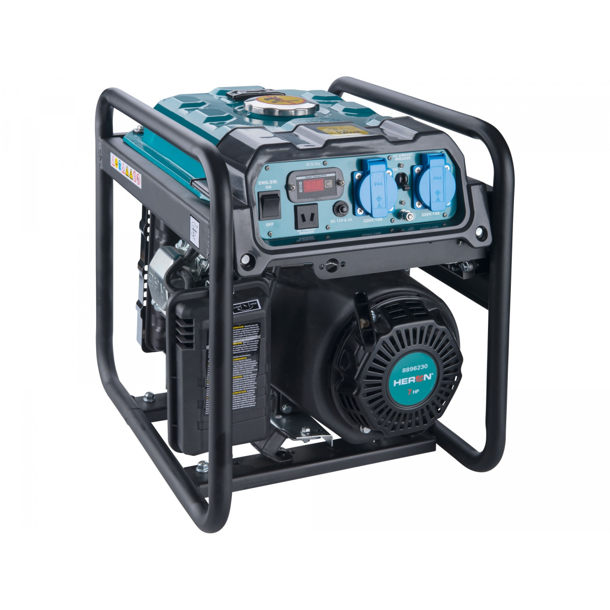 HERON Elektrocentrála digitální invertorová, 7HP/3,7kW 8896230