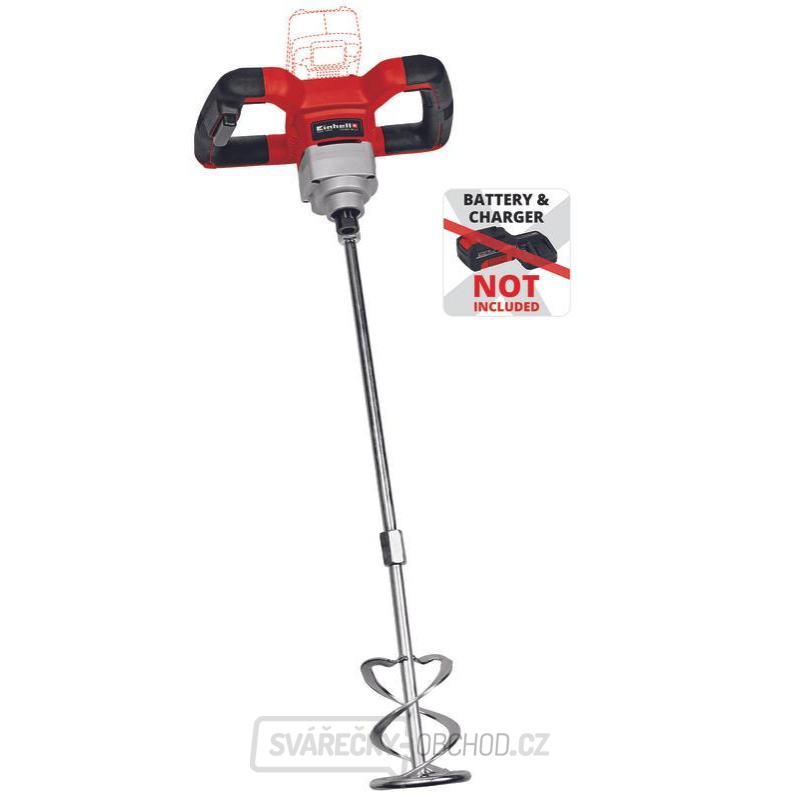 Aku míchadlo Einhell TE-MX 18 Li - Solo na lepidla a maltu 