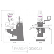 Univerzální frézka OPTImill MF 4-B náhled