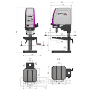 Stolní vrtačka OPTIdrill DX 17 E Náhled