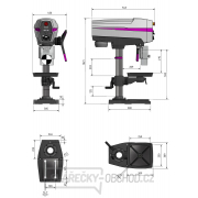 Stolní vrtačka OPTIdrill DP 26 T (400 V) Náhled