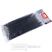 pásky stahovací na kabely EXTRA, černé, 200x3,6mm, 100ks, nylon PA66 gallery main image