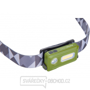 čelovka 140lm, USB nabíjení, LED+COB LED čelovka 140lm, USB nabíjení, LED+COB LED náhled