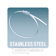 Pásky stahovací NEREZ, 350x4,6mm, 50ks Náhled