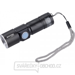 Svítilna 150lm, zoom, USB nabíjení, XPE 3W LED gallery main image